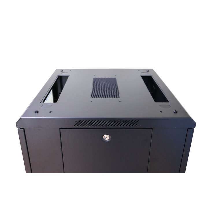 Extralink Rack-Schrank 22 HE 600 x 800 mm Schwarz