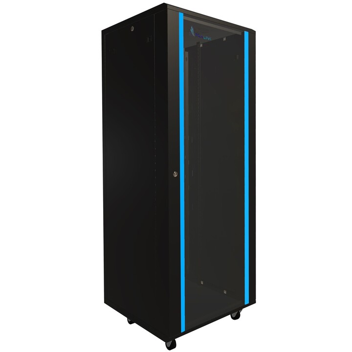 Gabinete para rack Extralink 37U 600x600 Preto