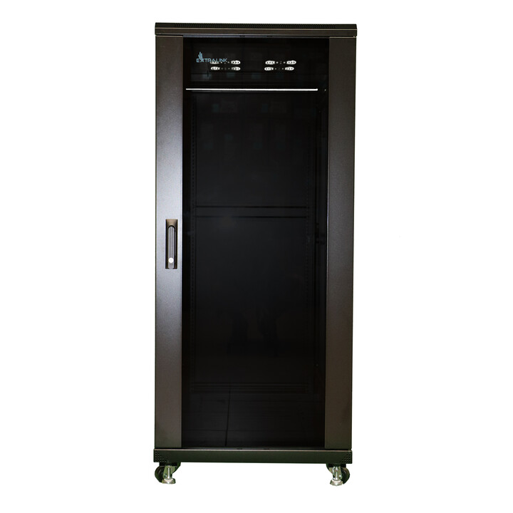 Gabinete para rack Extralink 32U 600x600 Preto