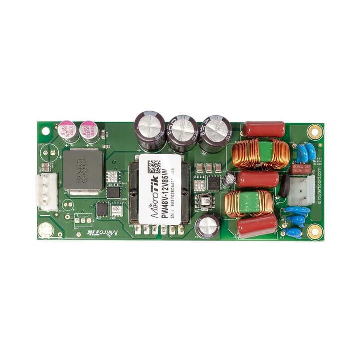Fuente de Alimentación Mikrotik Pw48v-12v85w, 12v, 7A, 85W