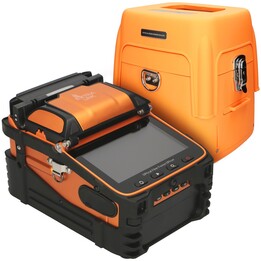 Soudeuse de fibres optiques Extralink Ai-9, batterie 7800 mAh, lampe LED, écran LCD 5,1 pouces