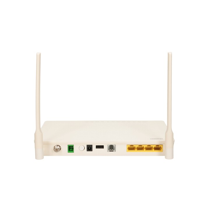 ONT Huawei HG8247H5, 2,4 GHz, 1x GPON, 4x RJ45 (1000 Mbit/s), 1x RJ11, 1x USB, 1x CATV