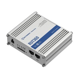 Routeur LTE industriel Teltonika Rut360, Cat.6, 1 port LAN, 1 port WAN, Wi-Fi 2,4 GHz 100 Mb/s, Rut360 000000