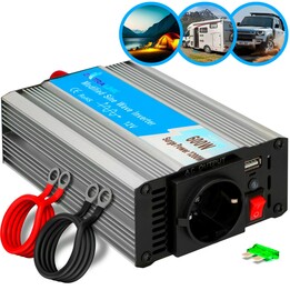 Extralink Opim-600w Car Voltage Converter, 12v, 600w Modified Sine Wave