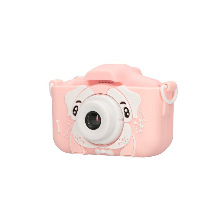 Caméra numérique Extralink Kids H28 rose, 1080p 30 ips, écran 2 pouces