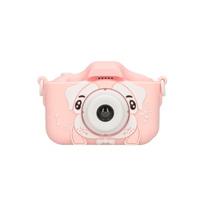 Caméra numérique Extralink Kids H28 rose, 1080p 30 ips, écran 2 pouces