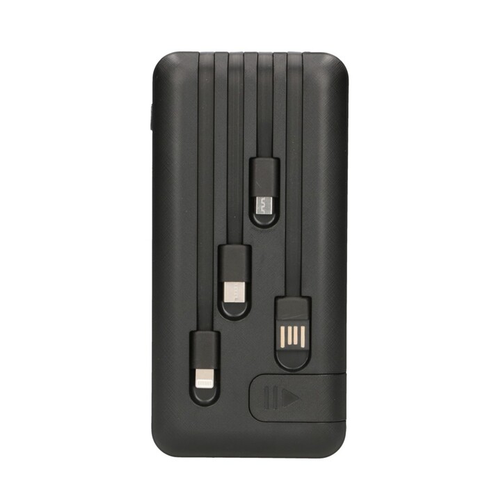 Extralink EPB-083 Powerbank 10000 mAh Schwarz, Tragbares Ladegerät, USB-C