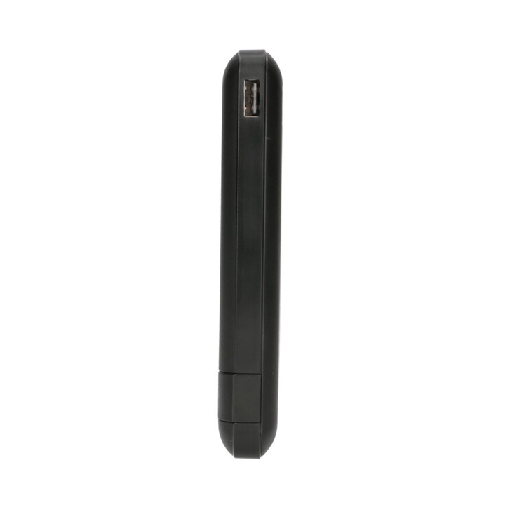 Extralink EPB-083 Powerbank 10000 mAh Schwarz, Tragbares Ladegerät, USB-C