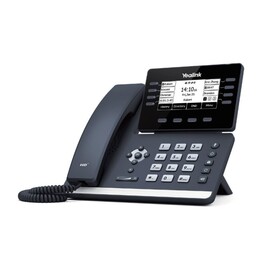 Telefone VoIP Yealink SIP-T53C, 2 portas RJ45 de 1000 Mb/s, tela, PoE, USB