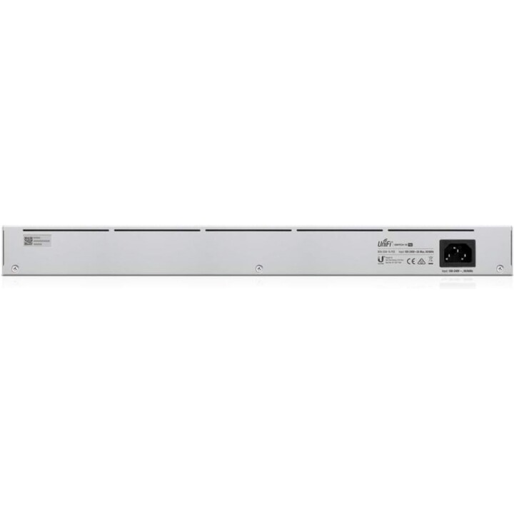 Switch Ubiquiti UniFi USW-16-POE 16xGbE RJ45 (8xPoE+) + 2x1G SFP 42W Layer 2 Managed Rack 1U fanless