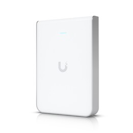 Access point Ubiquiti U6-iw, Unifi6 a parete, Wi-Fi 6 dual band, 1 ingresso GbE PoE, 4 uscite GbE PoE