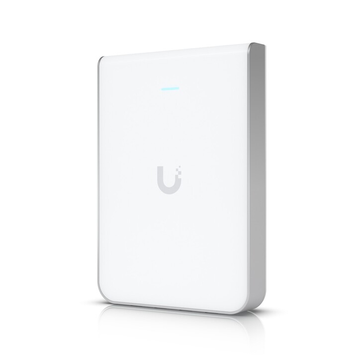 Access point Ubiquiti U6-iw, Unifi6 a parete, Wi-Fi 6 dual band, 1 ingresso GbE PoE, 4 uscite GbE PoE