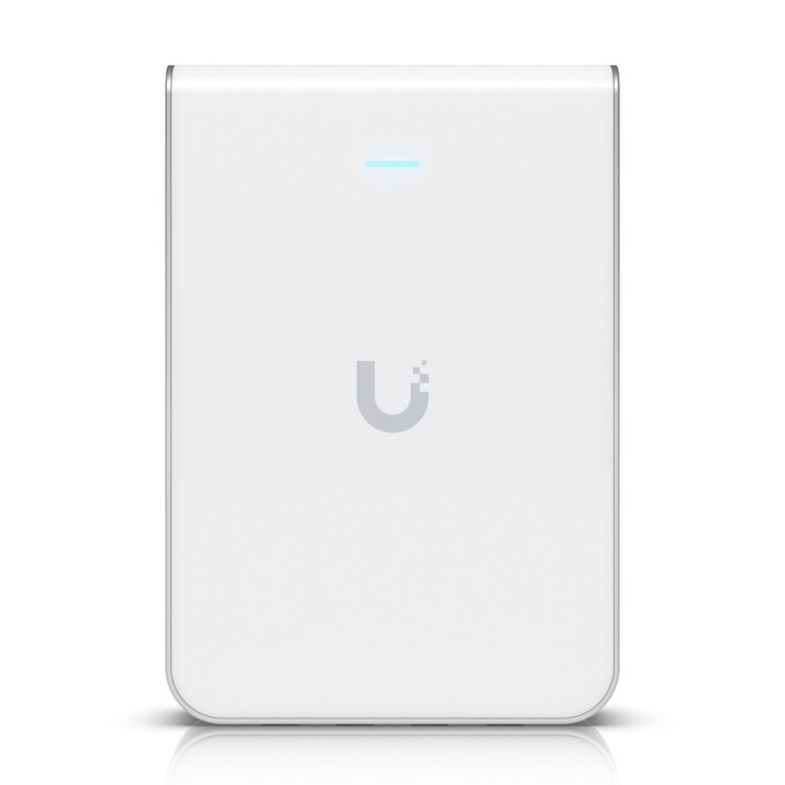 Access point Ubiquiti U6-iw, Unifi6 a parete, Wi-Fi 6 dual band, 1 ingresso GbE PoE, 4 uscite GbE PoE