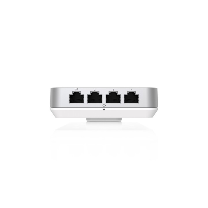 Access point Ubiquiti U6-iw, Unifi6 a parete, Wi-Fi 6 dual band, 1 ingresso GbE PoE, 4 uscite GbE PoE