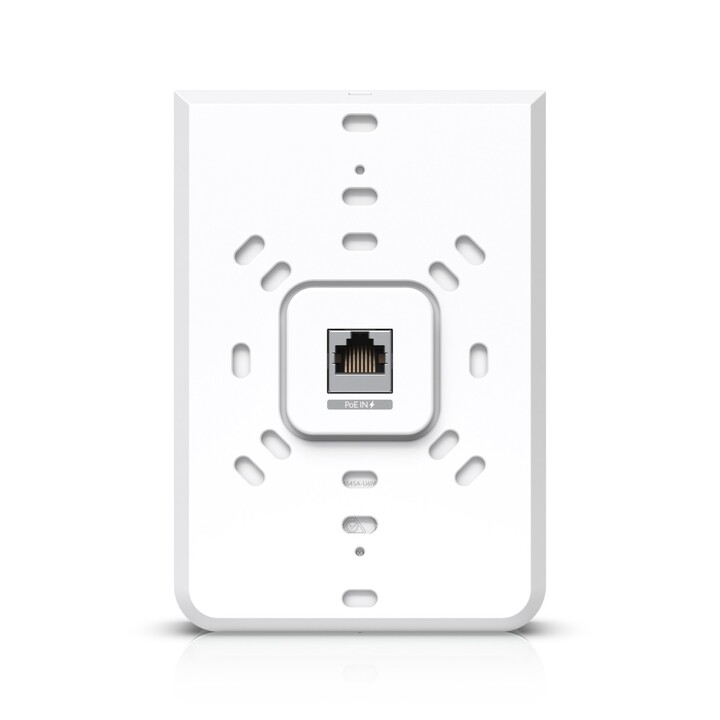 Access point Ubiquiti U6-iw, Unifi6 a parete, Wi-Fi 6 dual band, 1 ingresso GbE PoE, 4 uscite GbE PoE