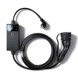 Extralink BS-PCD030 16A 3,6kW Schuko Tragbares Elektroauto-Ladegerät, Einphasig, 5,5 m, LCD-Display, IP67