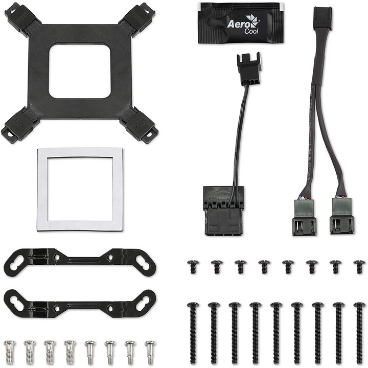 Aerocool Mirage L240 eau et gaz réfrigérants
