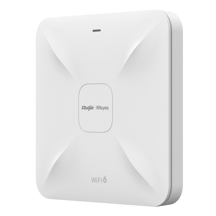 Ruijie Reyee RG-RAP2260(G) Access Point, Wi-Fi 6 Ax1800, 2x RJ45 1000 Mbit/s, 100 Clients, Deckenmontage