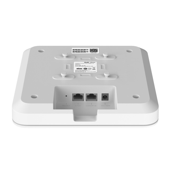 Ruijie Reyee RG-RAP2260(G) Access Point, Wi-Fi 6 Ax1800, 2x RJ45 1000 Mbit/s, 100 Clients, Deckenmontage