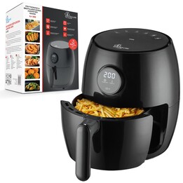 Freidora de Aire Extralink Smart Life Sj-200 2L EU, 1000w