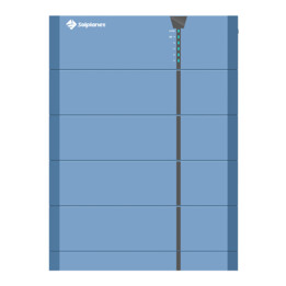Ai-hb_2.56lg-hvbox G2 (hb-01) // Solplanet Power Bank Control Module, Capacity to Connect Up to 8 Storage Modules, Hbc00000000-0