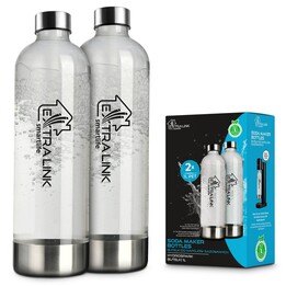 Botellas Extralink Smart Life, Hydrospark, 2x Botella de 1L