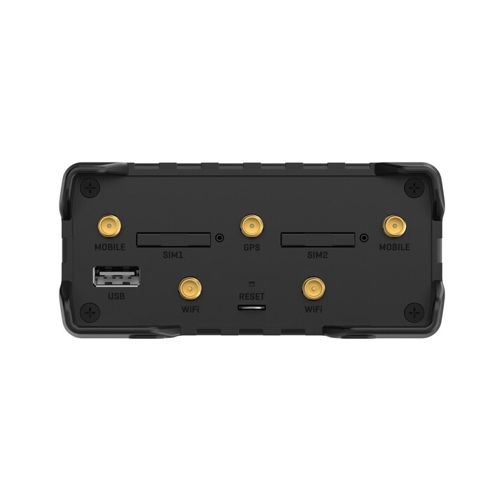 Teltonika Rut906 Professioneller industrieller 4G LTE Router, Cat.4, WLAN, Dual-SIM, 1x WAN, 3x LAN, IP30