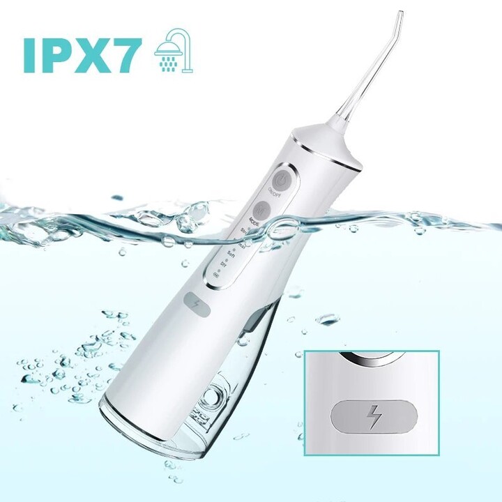 Irrigador Extralink Beauty Intelligent Water Flosser L8 Negro, 2000mah, Ipx7
