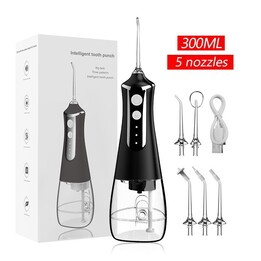 Extralink Beauty Intelligent Water Flosser L10 Black Irrigator, 2000mah, Ipx6