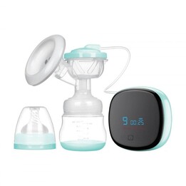 Tire-lait électronique Extralink Smart Life R-38 avec biberon, blanc-bleu