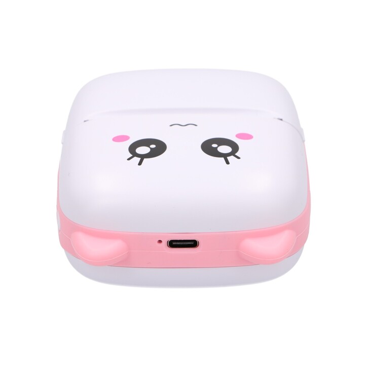 Stampante termica rosa Epp-001 + set Extralink di 5 rotoli di carta termica standard