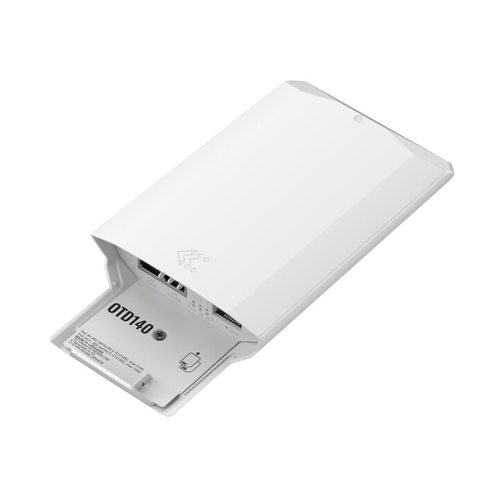 Teltonika OTD140 4G-Router, LTE Cat 4, 2x 100 Mbit/s, PoE-Eingang, PoE-Ausgang, 2x SIM, IP55
