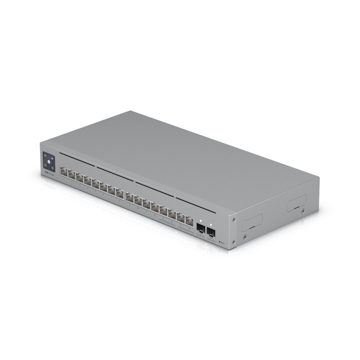 Switch Ubiquiti Usw-pro-max-16-eu, 4x 2.5 GbE Rj45, 12x GbE Rj45, 2x Sfp+, Etherlighting, L3