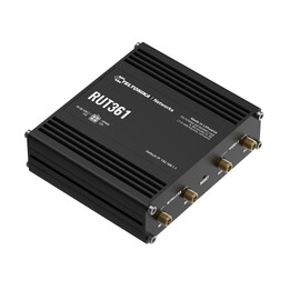 Roteador Industrial Teltonika Rut361 4G LTE, Cat 6 LTE, Wi-Fi 4, 2x RJ45 100 Mb/s, IP30