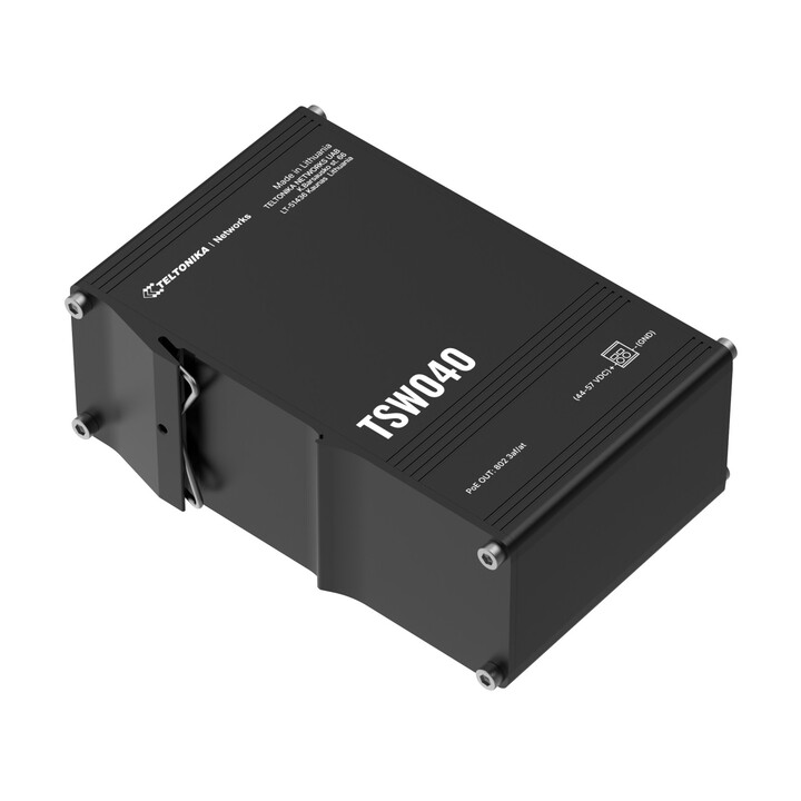 Teltonika Tsw040 Switch, 8x Rj45 100mb/s Poe, 240w, Ip30