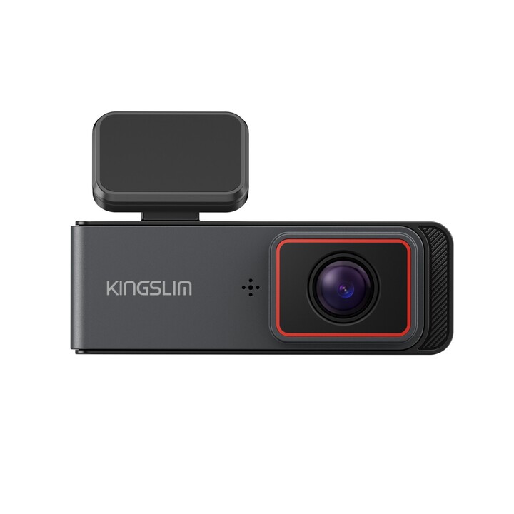 Caméra de voiture Kingslim E4 Dash, 4K, Wi-Fi