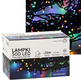 Luci LED Extralink, 500 l multicolore, 3 + 25 m per interni/esterni