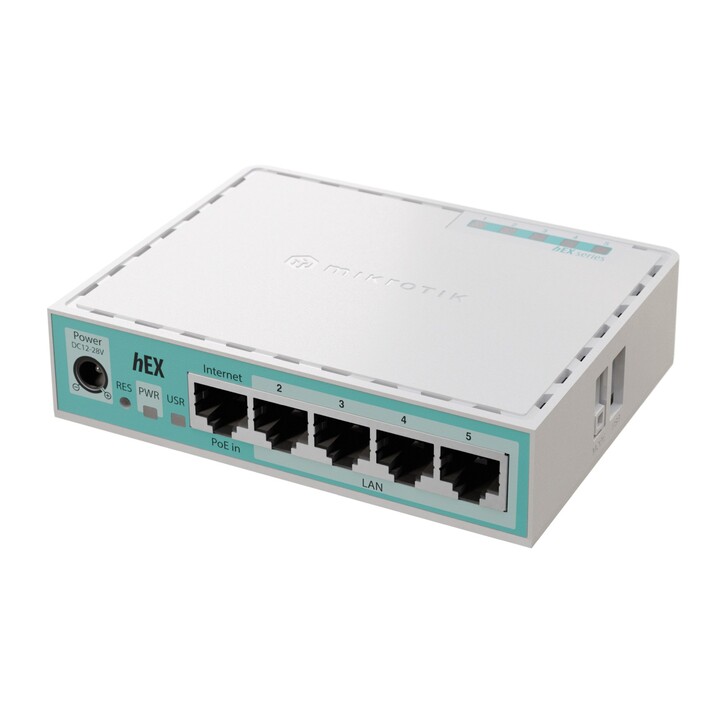 Mikrotik E50ug hEX Refresh Router, 5x RJ45 1000 Mbit/s