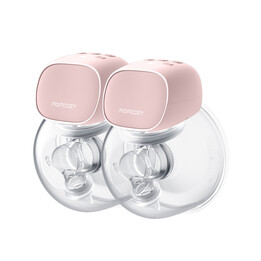 Extractor de Leche Eléctrico Doble Momcozy S9 Pro Rosa, 180 ml