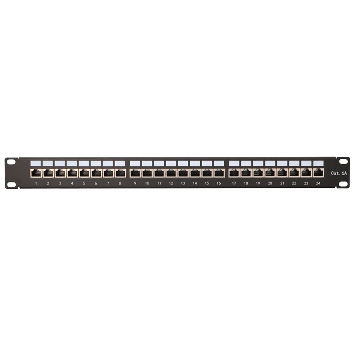 Extralink Cat6a Stp Connection Panel, 24 Ports
