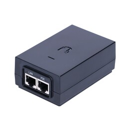Inyector PoE Ubiquiti Poe-48-24w-g, 48v, 0,5a, 24w, Gigabit