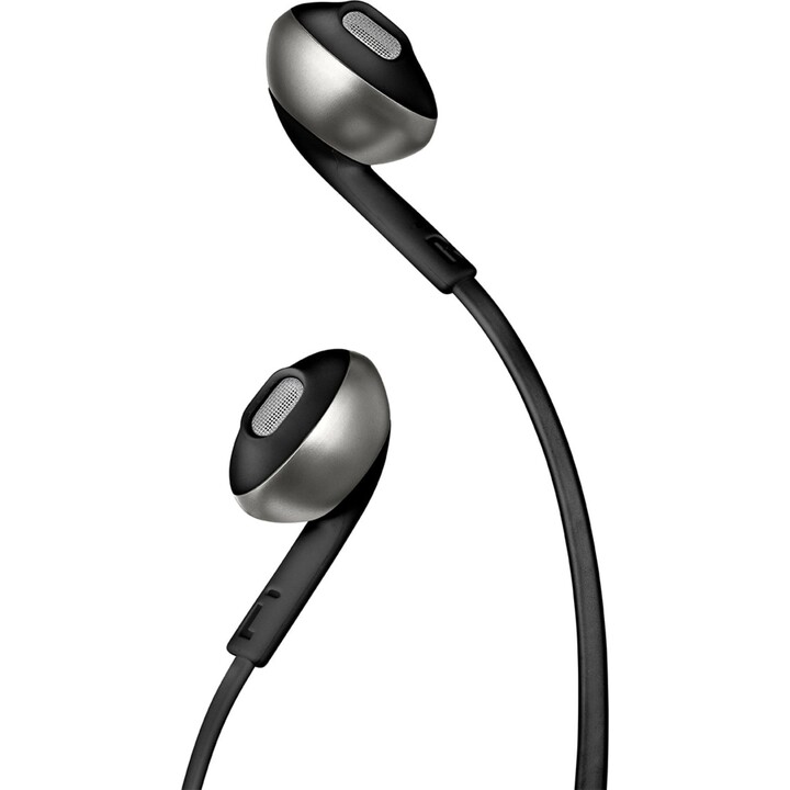 Écouteurs intra-auriculaires JBL Tune 205 / avec microphone / prise jack 3,5 mm / noirs