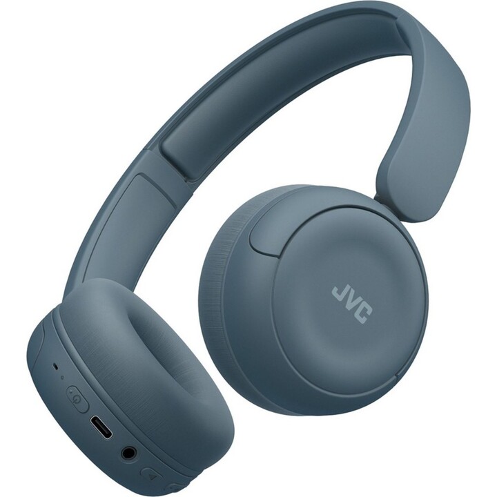Cuffie JVC HA-S59W wireless e cablate, Over-Ear Musica/Uso quotidiano Bluetooth Blu