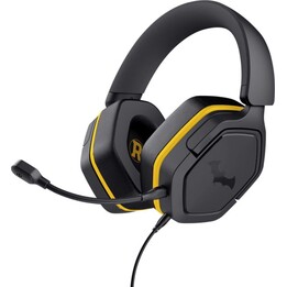 Trust 25784 casque Avec fil Arceau Gaming Noir, Jaune