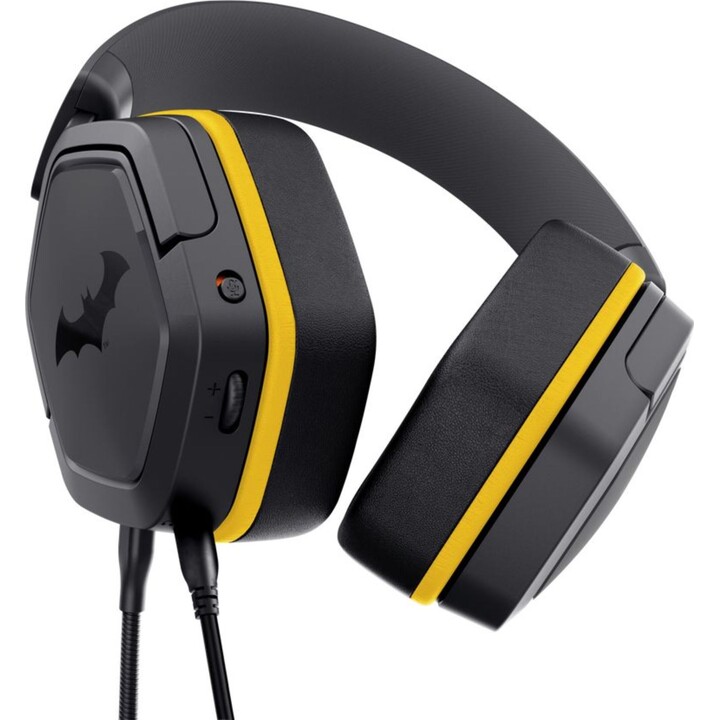 Trust 25784 Headset and Headphones Wired Headphones Headband Gaming Black, Yellow