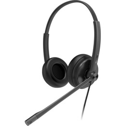 Yealink YHS34 Coussinets doubles en cuir souple noir