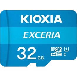 Kioxia Exceria MicroSDHC 32GB Class 10 UHS-I + Adapter