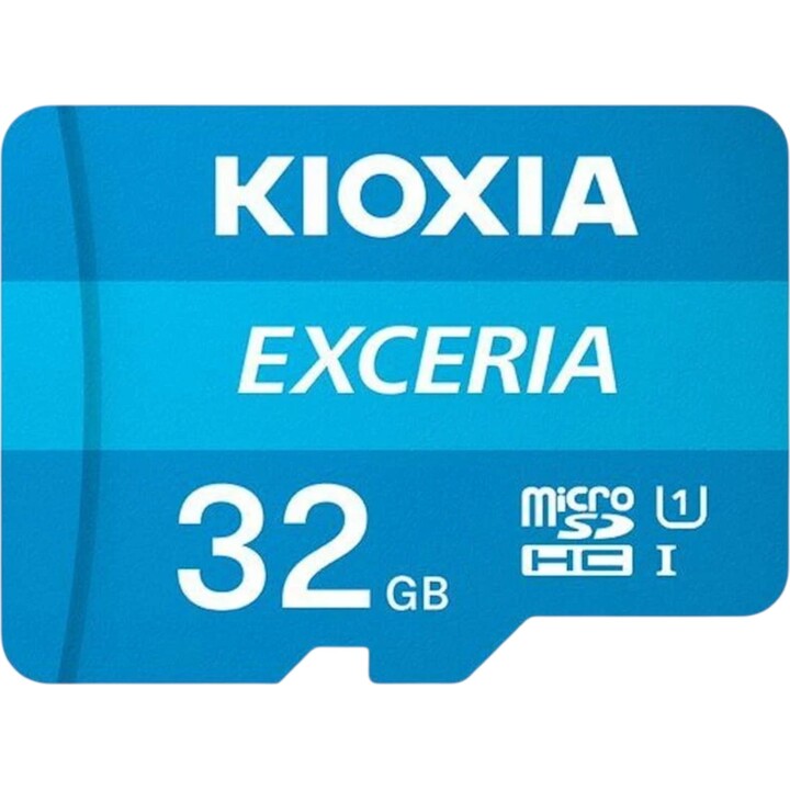 Kioxia Exceria MicroSDHC 32GB Clase 10 UHS-I + Adaptador