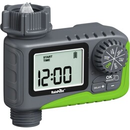 Rainpoint ITV105 Gris et vert - Minuterie pour tuyau d'arrosage