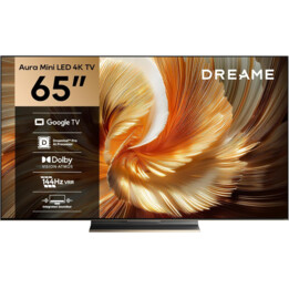 Televisor DREAME 65" 4K Ultra HD 3840 x 2160 píxeles Plano 16:9 QLED 65S100
